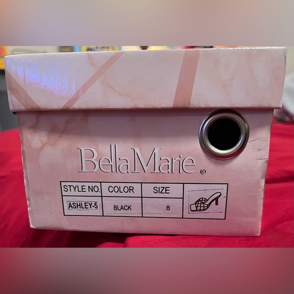 NWT Bella Marie Quilted Heels Size 8 - Picture 6 of 8